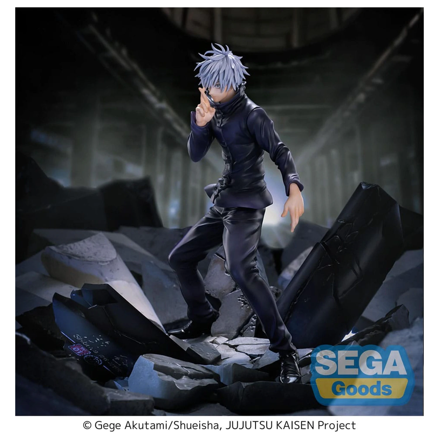 Jujutsu Kaisen Figurizm Luminasta Shibuya Incident Satoru Gojo Unlimited Void PVC szobor figura 21 cm termékfotó