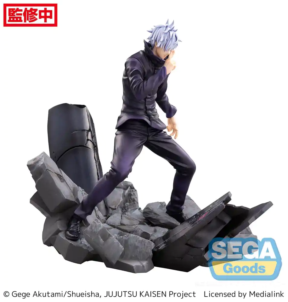 Jujutsu Kaisen Figurizm Luminasta Shibuya Incident Satoru Gojo Unlimited Void PVC szobor figura 21 cm termékfotó