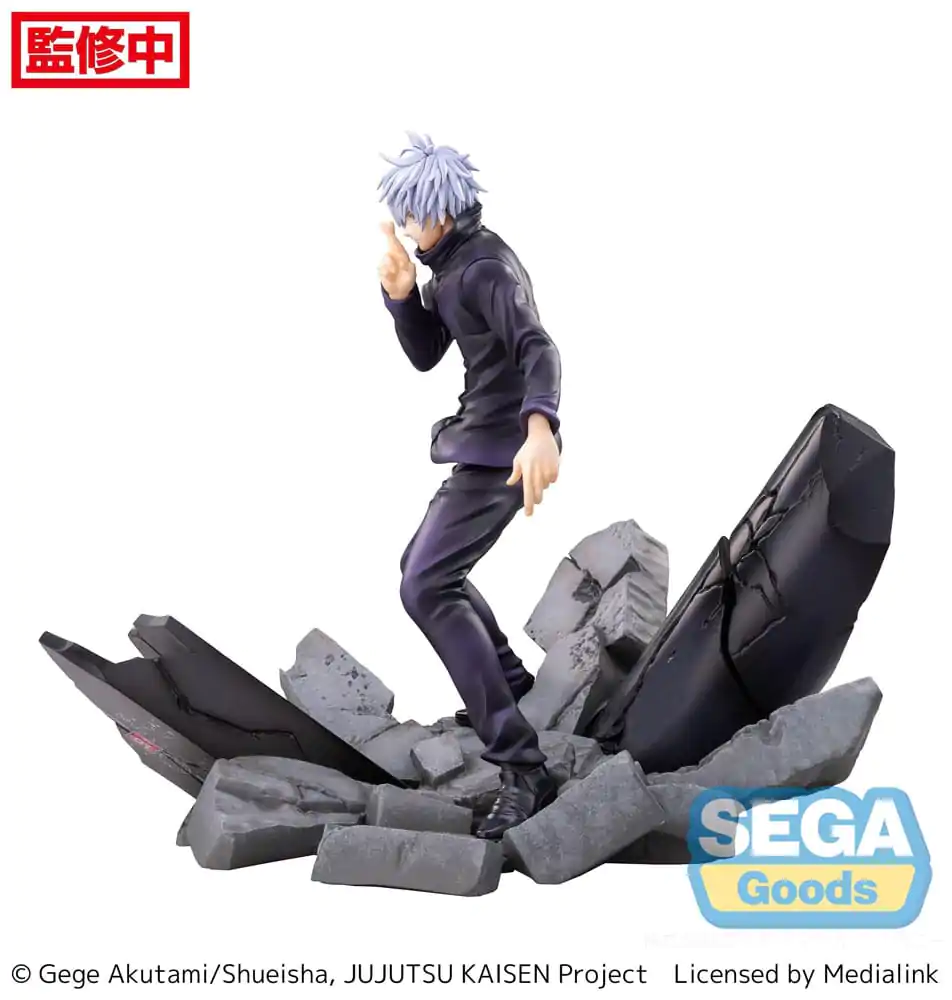 Jujutsu Kaisen Figurizm Luminasta Shibuya Incident Satoru Gojo Unlimited Void PVC szobor figura 21 cm termékfotó