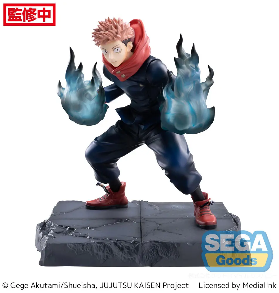 Jujutsu Kaisen Figurizm Luminasta Yuji Itadori Joint Struggle PVC szobor figura 16 cm termékfotó