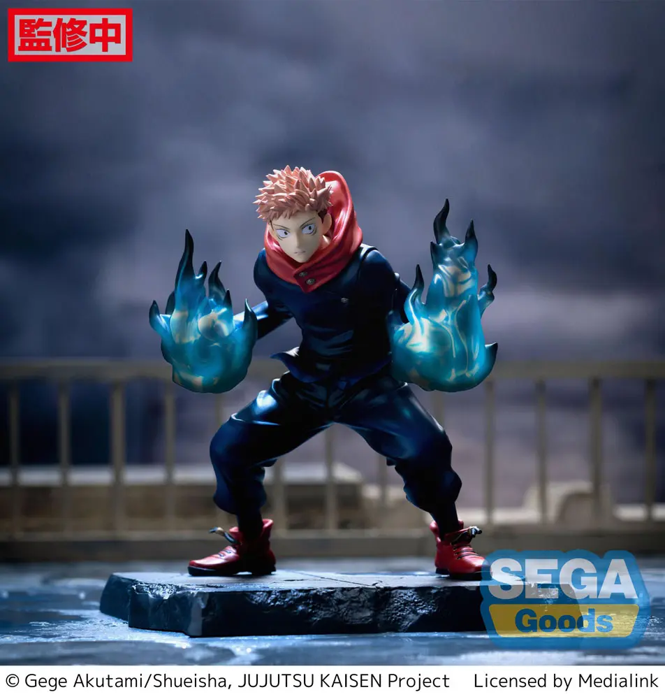 Jujutsu Kaisen Figurizm Luminasta Yuji Itadori Joint Struggle PVC szobor figura 16 cm termékfotó