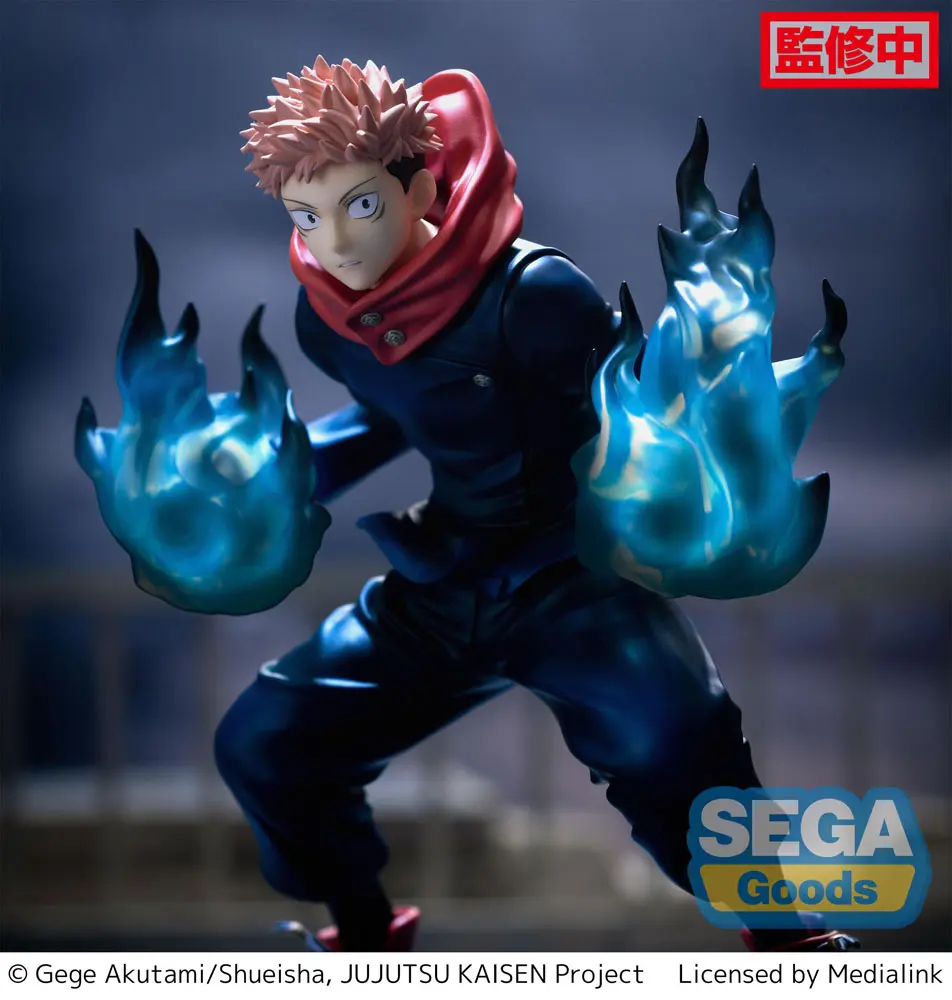 Jujutsu Kaisen Figurizm Luminasta Yuji Itadori Joint Struggle PVC szobor figura 16 cm termékfotó