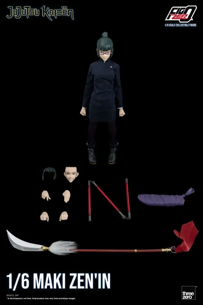 Jujutsu Kaisen FigZero 1/6 Maki Zen'in akciófigura 28 cm termékfotó