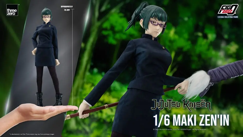 Jujutsu Kaisen FigZero 1/6 Maki Zen'in akciófigura 28 cm termékfotó