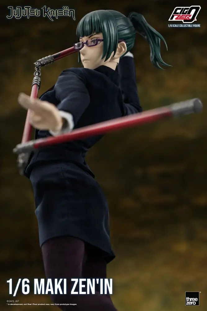 Jujutsu Kaisen FigZero 1/6 Maki Zen'in akciófigura 28 cm termékfotó
