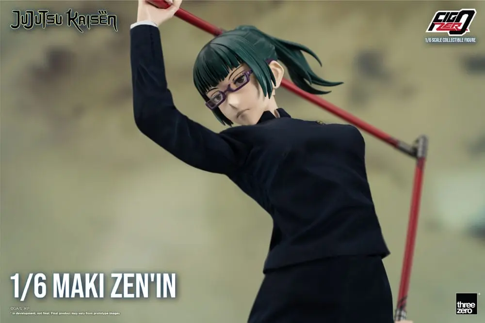 Jujutsu Kaisen FigZero 1/6 Maki Zen'in akciófigura 28 cm termékfotó