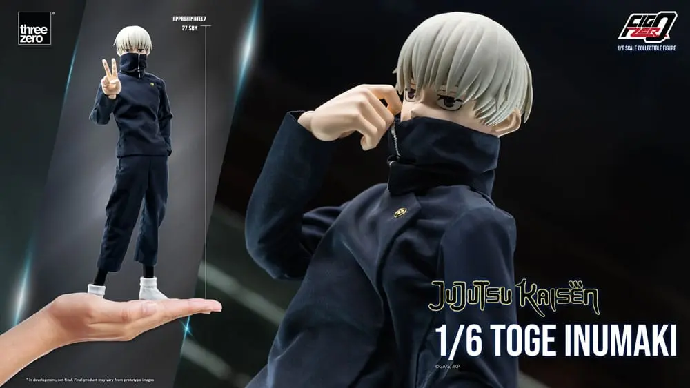 Jujutsu Kaisen FigZero 1/6 Toge Inumaki akciófigura 27 cm termékfotó