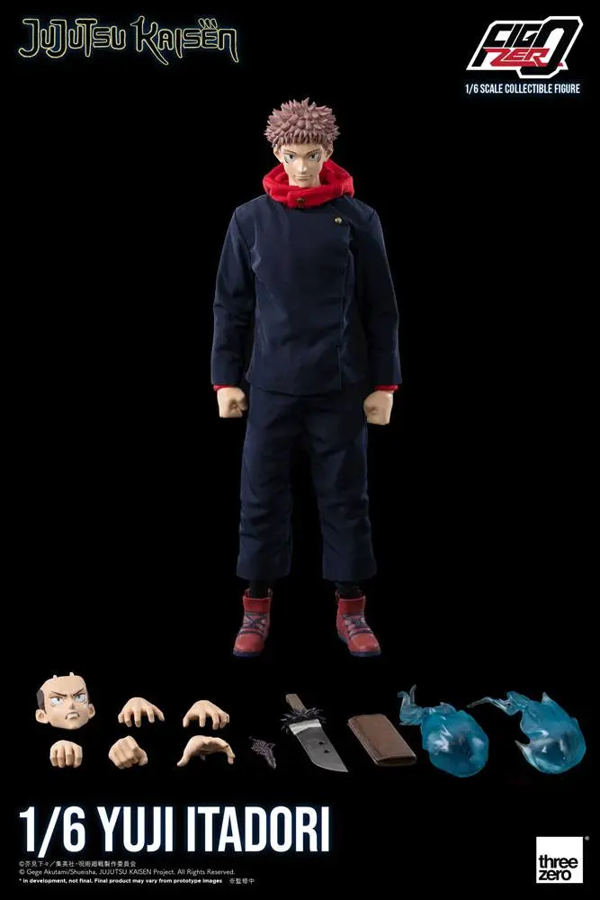 Jujutsu Kaisen FigZero 1/6 Yuji Itadori akciófigura 29 cm termékfotó