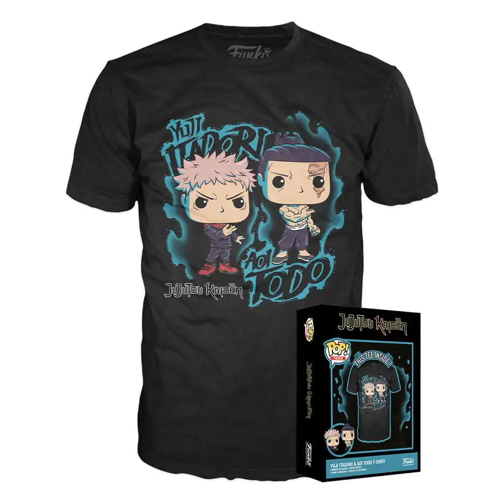 Jujutsu Kaisen Funko Boxed Tee Yuji &amp; Aoi póló termékfotó