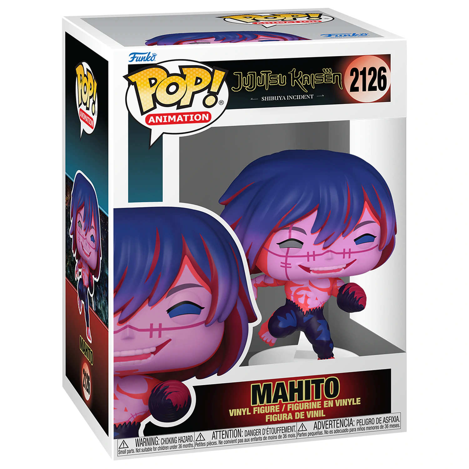 Jujutsu Kaisen Funko POP! Animation Vinyl figura Mahito 9 cm termékfotó