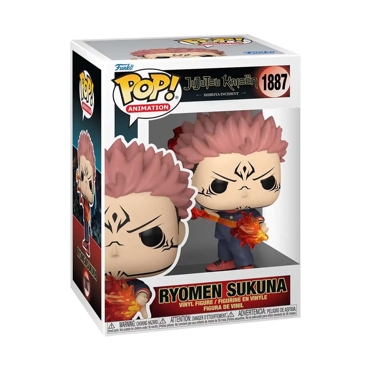 Jujutsu Kaisen Funko POP! Animation Vinyl figura Sukuna (Fire Arrow) 9 cm termékfotó