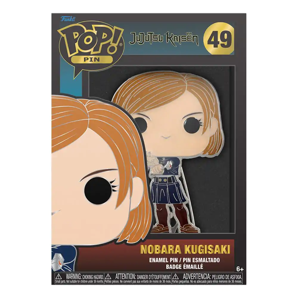 Jujutsu Kaisen Funko POP! Enamel Pin Nobara Kugisaki 10 cm termékfotó