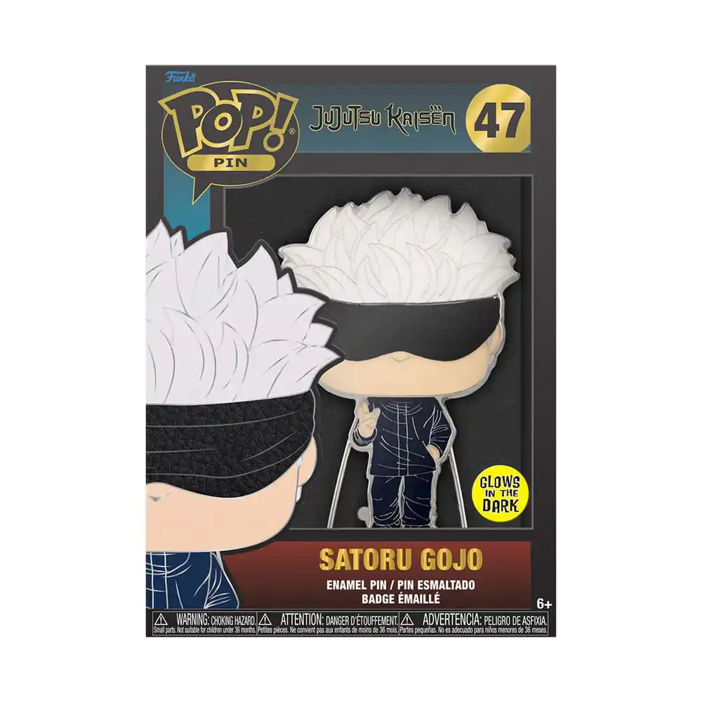 Jujutsu Kaisen Funko POP! Enamel Pin Satoru Gojo 10 cm termékfotó