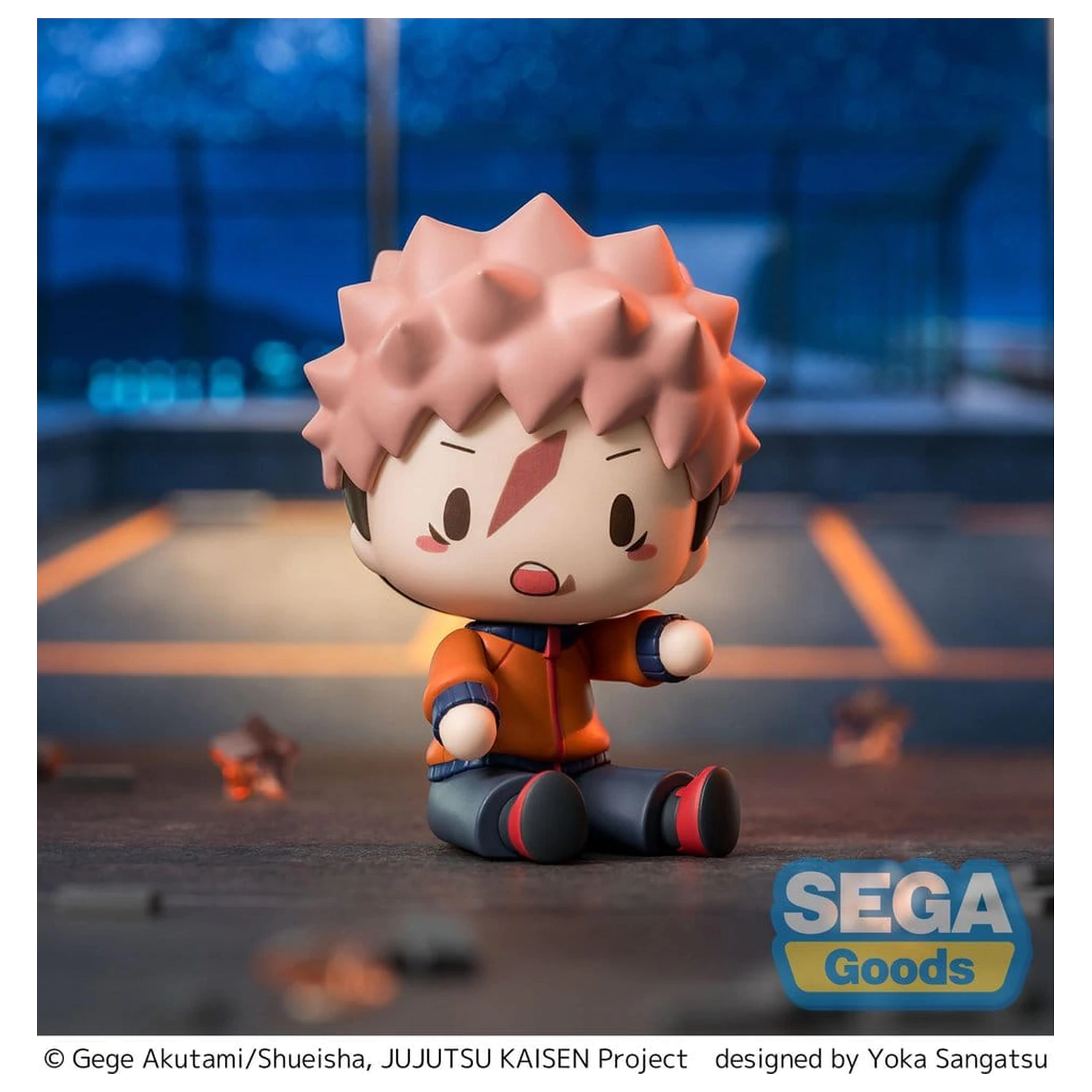 Jujutsu Kaisen Fuwa Petit Mini figura Yuji Itadori 8 cm termékfotó