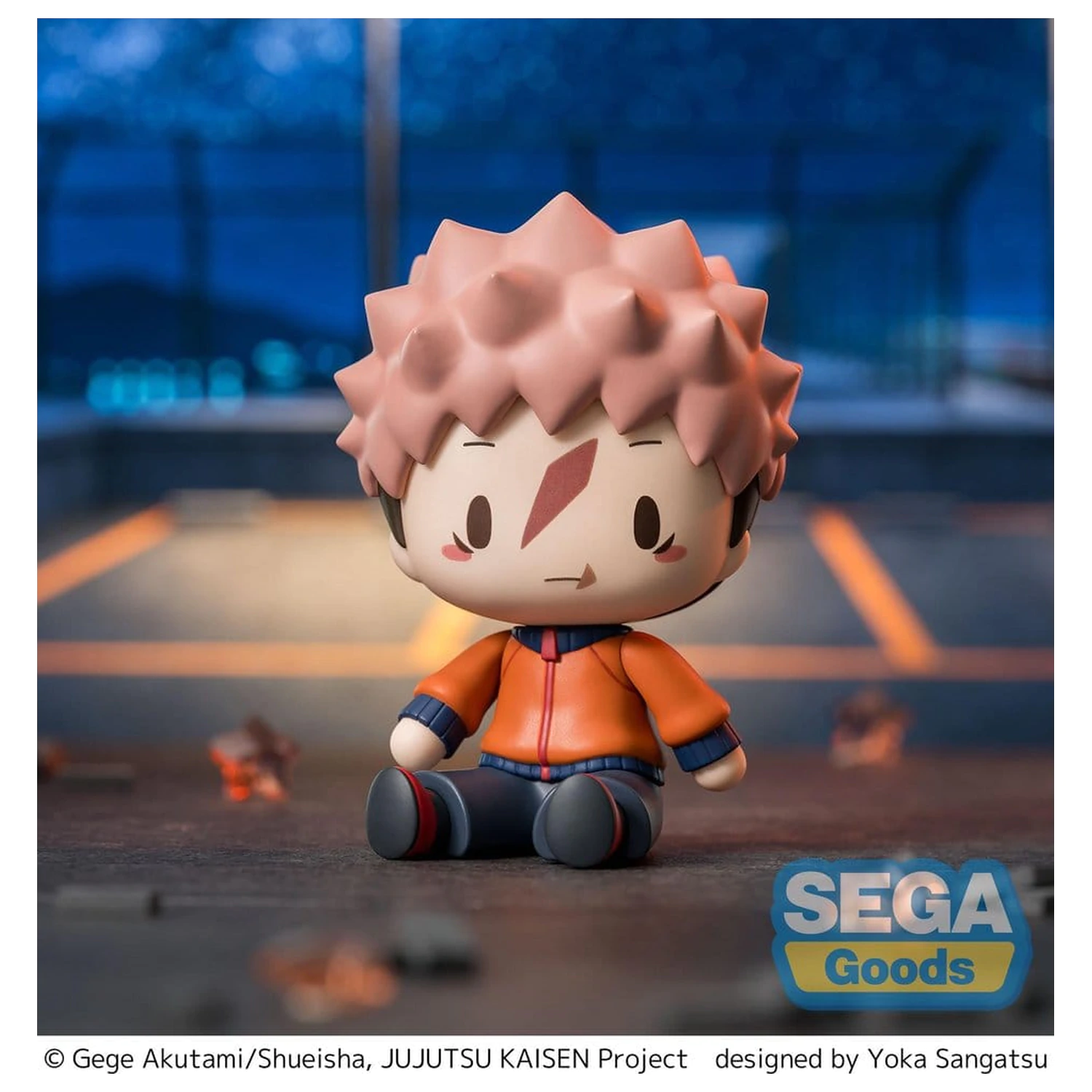 Jujutsu Kaisen Fuwa Petit Mini figura Yuji Itadori 8 cm termékfotó