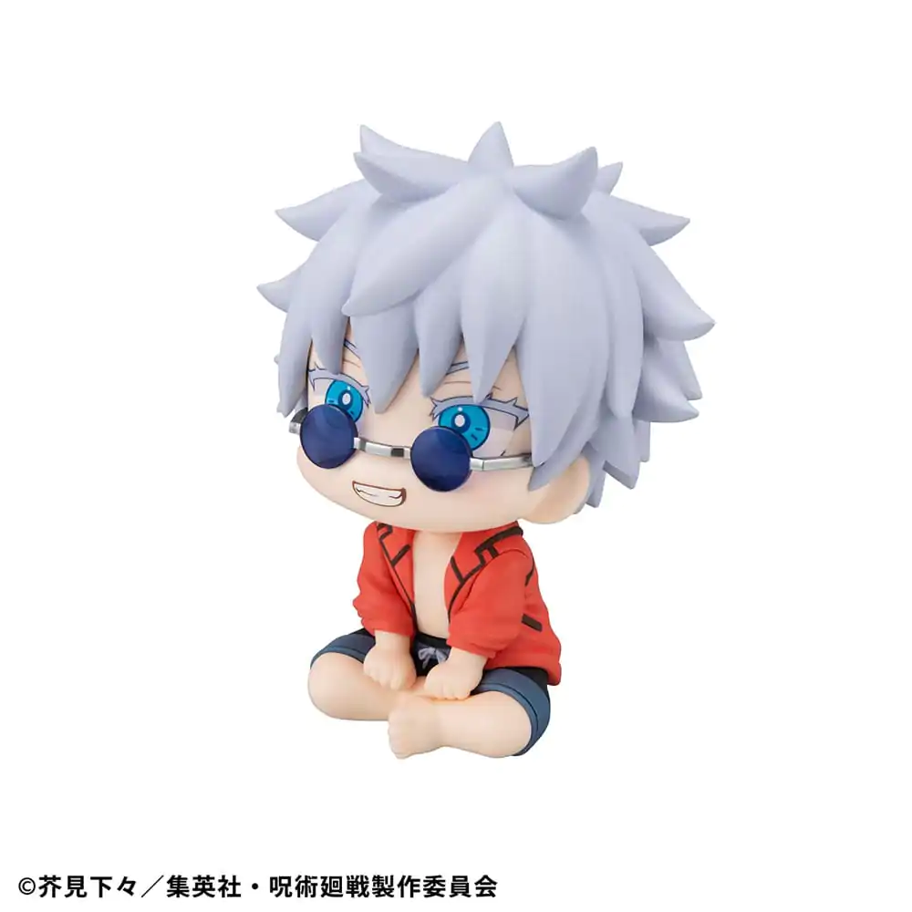 Jujutsu Kaisen Look Up Satoru Gojo Okinawa Ver. PVC szobor figura 11 cm termékfotó