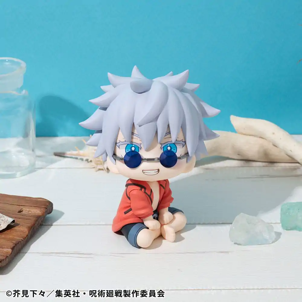 Jujutsu Kaisen Look Up Satoru Gojo Okinawa Ver. PVC szobor figura 11 cm termékfotó