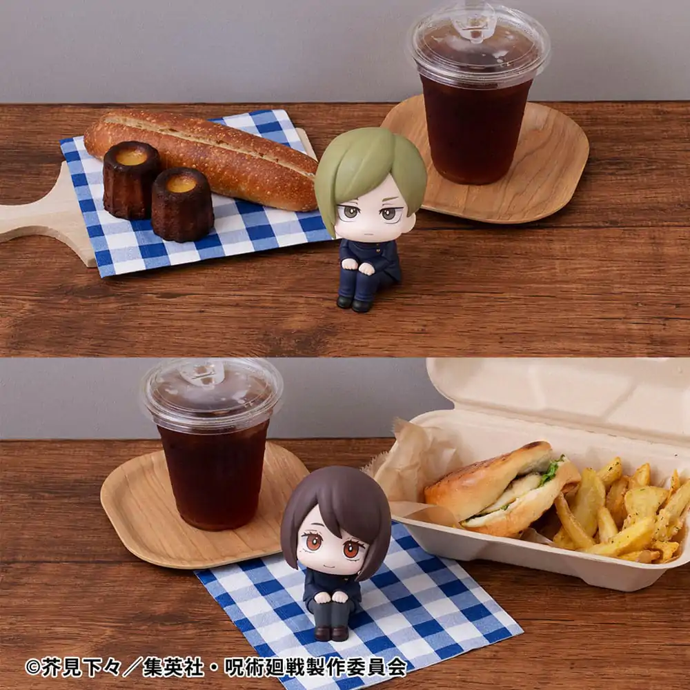 Jujutsu Kaisen Look Up Shoko Ieiri Kosen Ver. &amp; Nanami Kento Kosen ver. PVC szobor figurák 11 cm (with gift) termékfotó