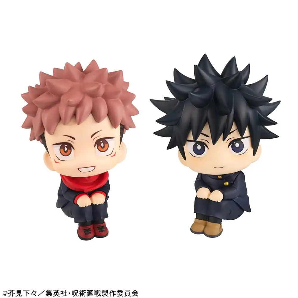 Jujutsu Kaisen Look Up Yuji Itadori Laugh Ver. & Megumi Fushiguro Smile Ver. PVC szobor figura 11 cm (with gift) termékfotó