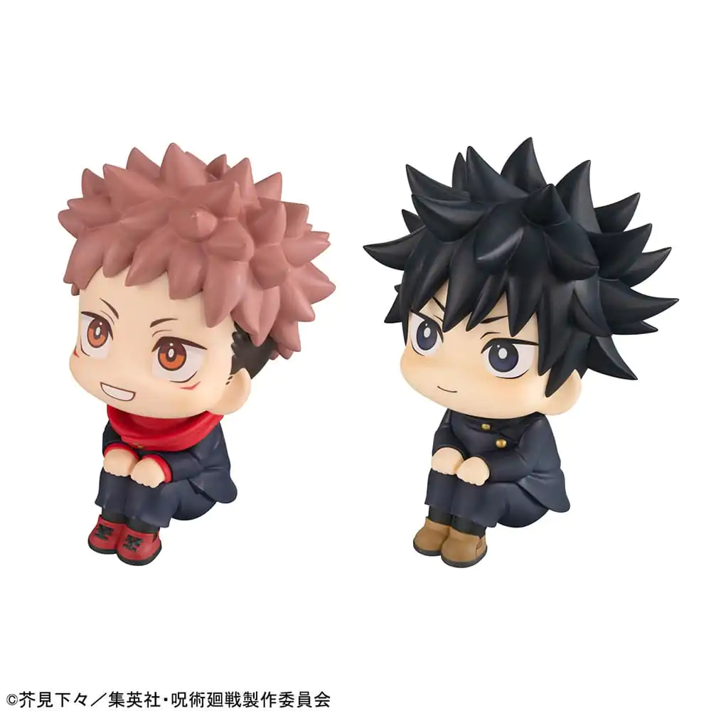 Jujutsu Kaisen Look Up Yuji Itadori Laugh Ver. & Megumi Fushiguro Smile Ver. PVC szobor figura 11 cm (with gift) termékfotó