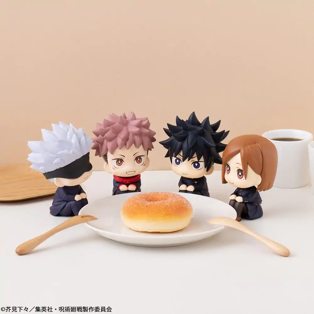 Jujutsu Kaisen Look Up Yuji Itadori Laugh Ver. PVC szobor figura 11 cm termékfotó
