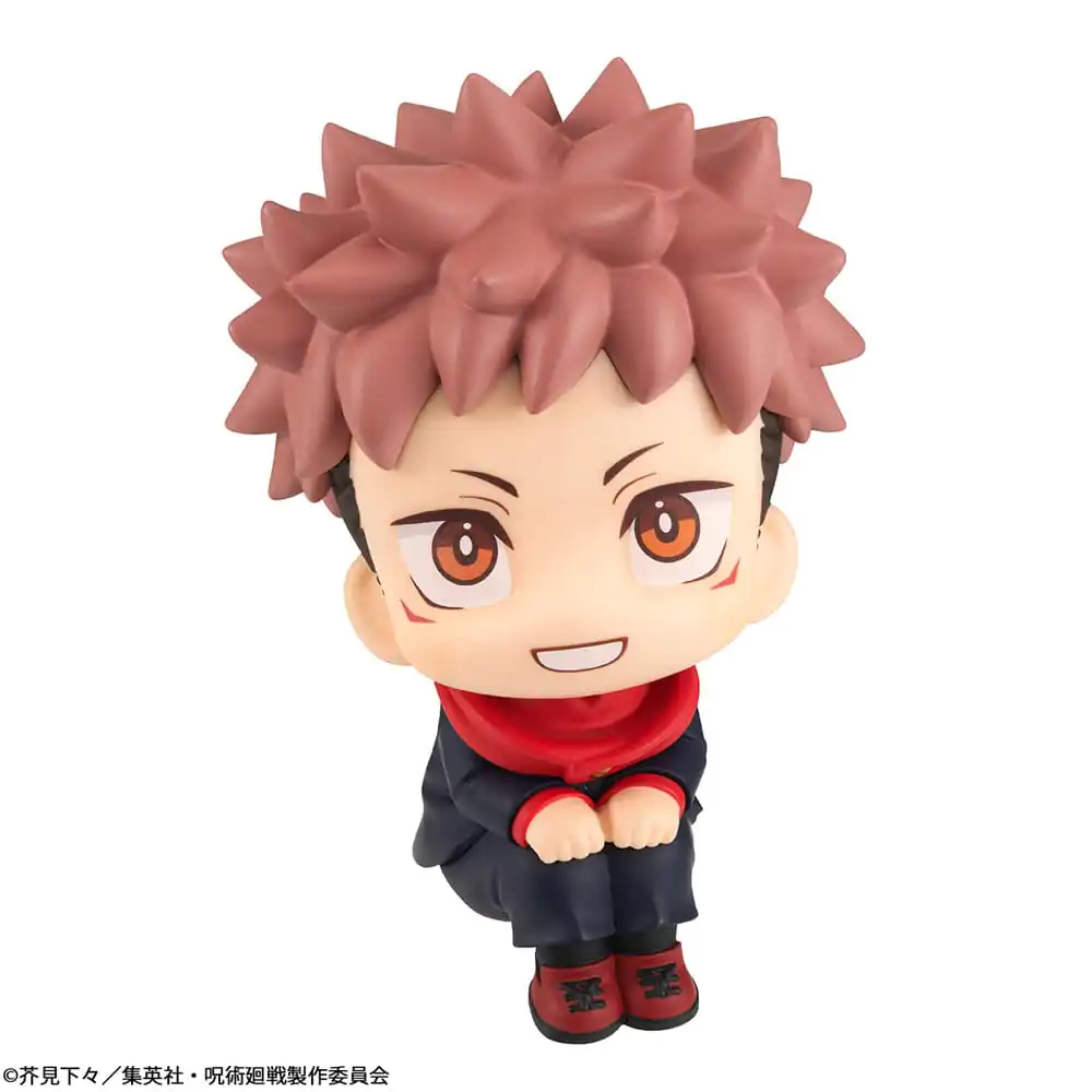 Jujutsu Kaisen Look Up Yuji Itadori Laugh Ver. PVC szobor figura 11 cm termékfotó