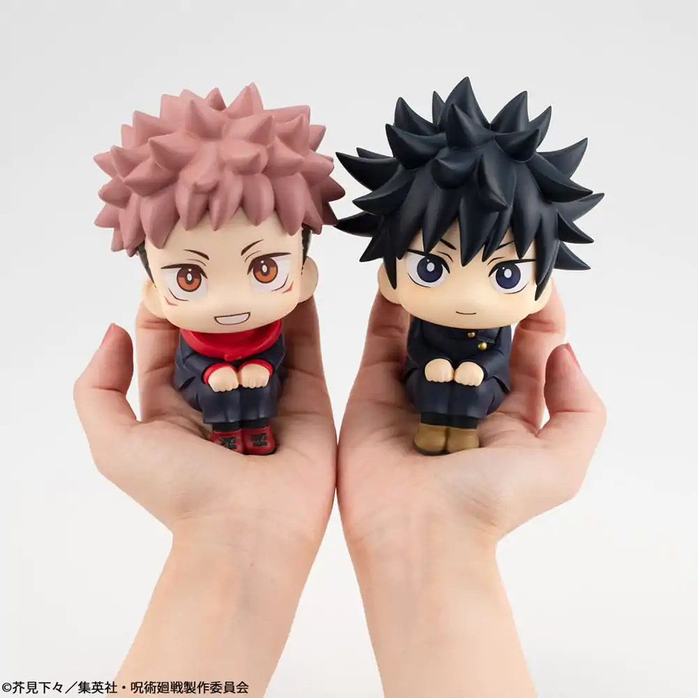 Jujutsu Kaisen Look Up Yuji Itadori Laugh Ver. PVC szobor figura 11 cm termékfotó