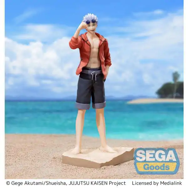 Jujutsu Kaisen Luminasta Kaigyoku/Gyokusetsu Satoru Gojo Mensore!!! PVC szobor figura 21 cm termékfotó