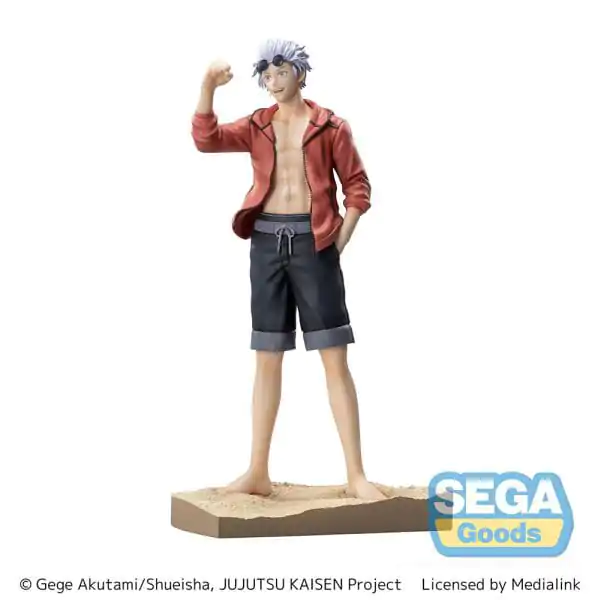 Jujutsu Kaisen Luminasta Kaigyoku/Gyokusetsu Satoru Gojo Mensore!!! PVC szobor figura 21 cm termékfotó