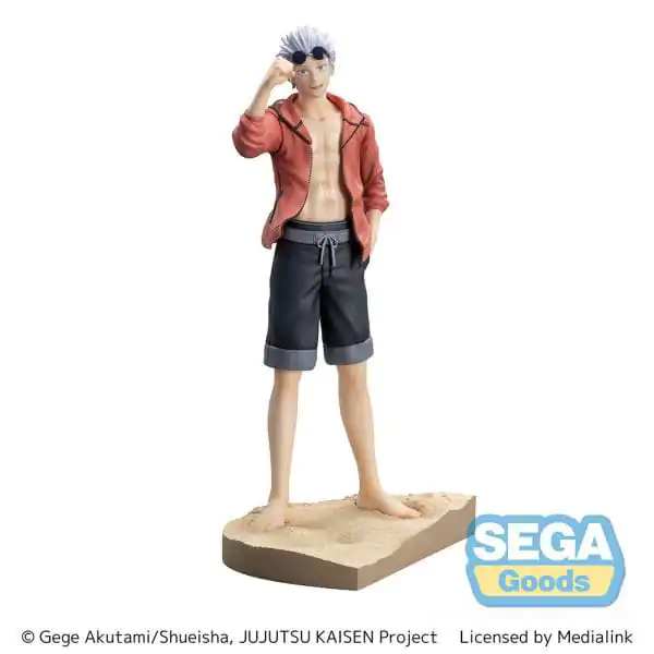 Jujutsu Kaisen Luminasta Kaigyoku/Gyokusetsu Satoru Gojo Mensore!!! PVC szobor figura 21 cm termékfotó