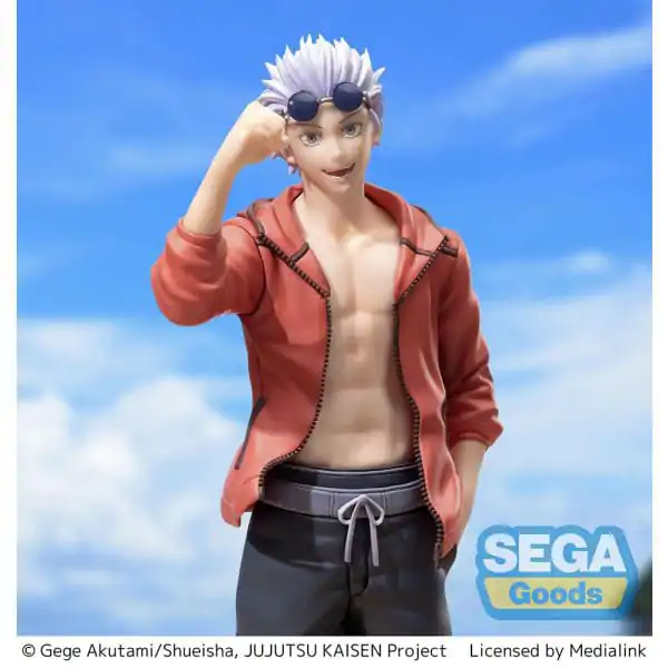 Jujutsu Kaisen Luminasta Kaigyoku/Gyokusetsu Satoru Gojo Mensore!!! PVC szobor figura 21 cm termékfotó