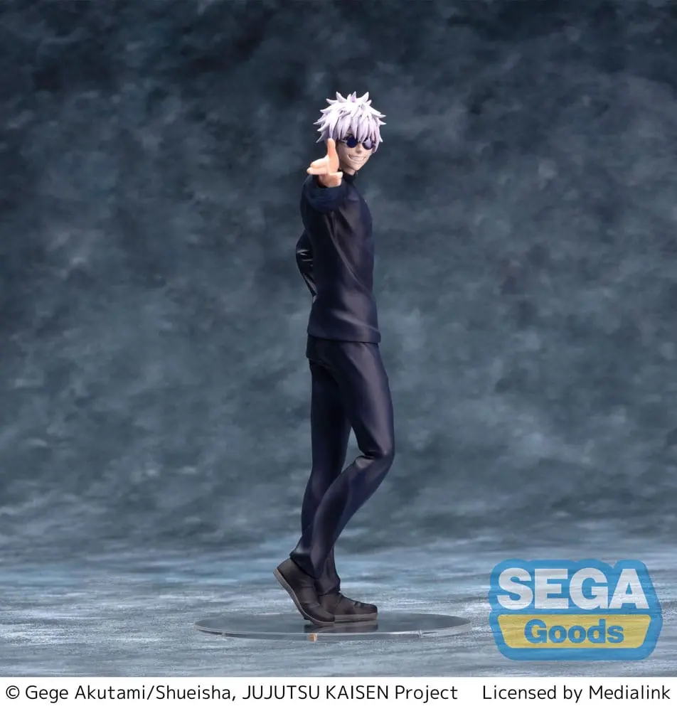 Jujutsu Kaisen Luminasta Kaigyoku/Gyokusetsu &quot;Satoru Gojo&quot; Strong Duo PVC szobor figura 20 cm termékfotó