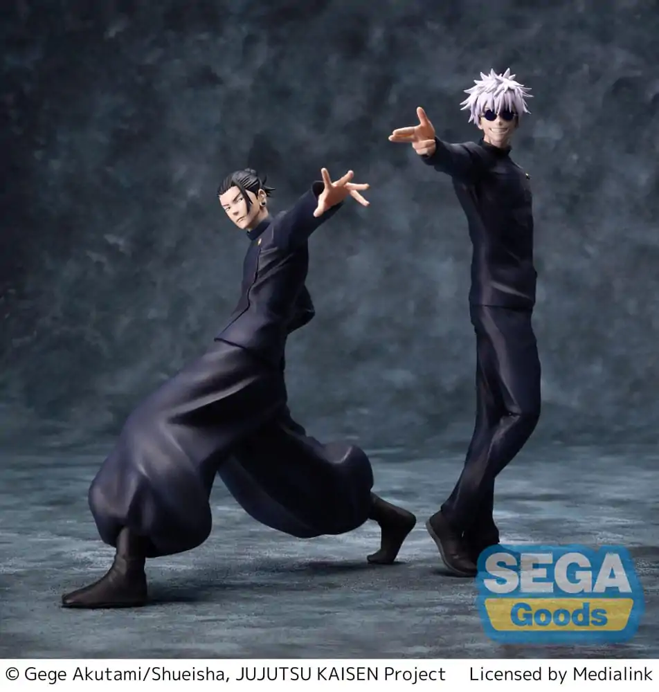 Jujutsu Kaisen Luminasta Kaigyoku/Gyokusetsu "Satoru Gojo" Strong Duo PVC szobor figura 20 cm termékfotó