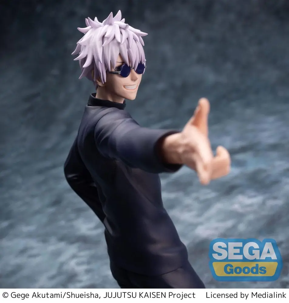 Jujutsu Kaisen Luminasta Kaigyoku/Gyokusetsu &quot;Satoru Gojo&quot; Strong Duo PVC szobor figura 20 cm termékfotó
