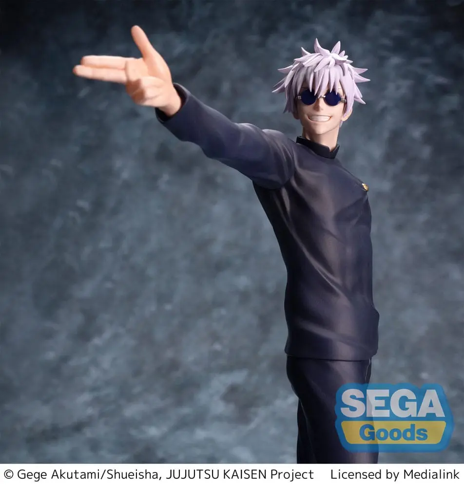 Jujutsu Kaisen Luminasta Kaigyoku/Gyokusetsu &quot;Satoru Gojo&quot; Strong Duo PVC szobor figura 20 cm termékfotó