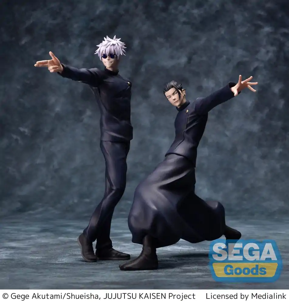 Jujutsu Kaisen Luminasta Kaigyoku/Gyokusetsu "Suguru Geto" Strong Duo PVC szobor figura 17 cm termékfotó