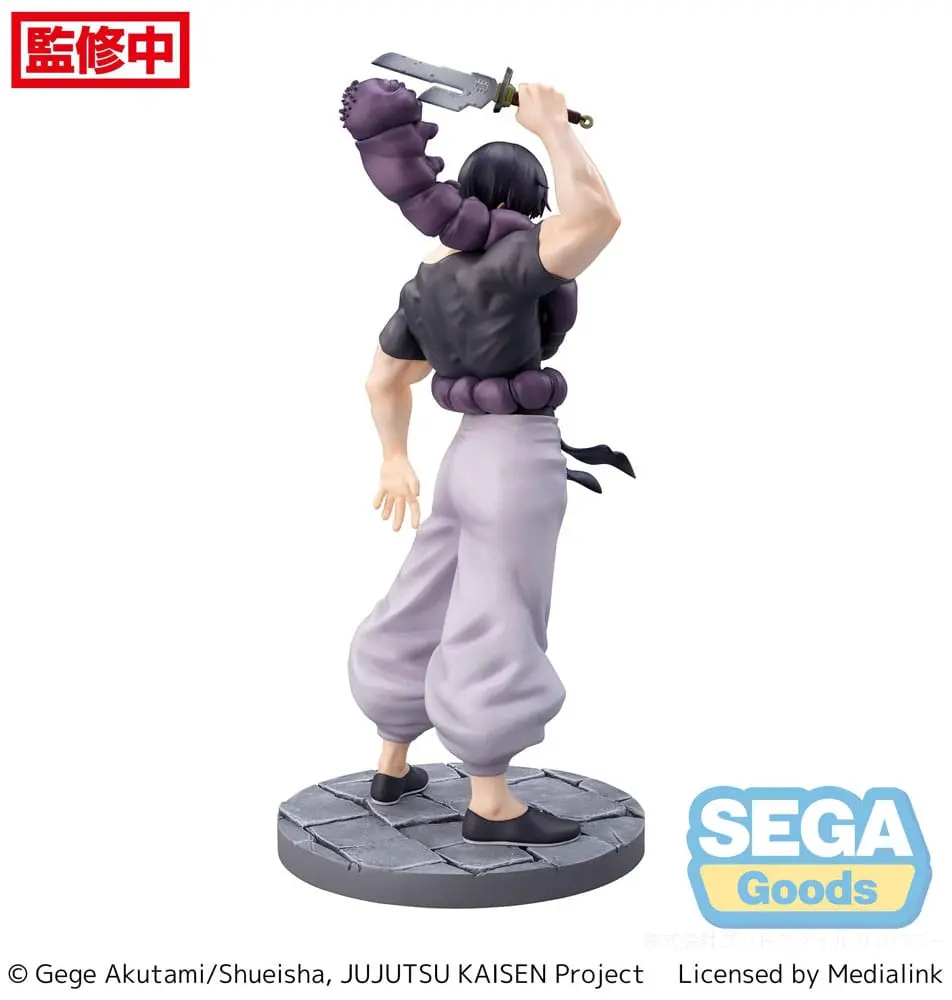 Jujutsu Kaisen Luminasta Kaigyoku/Gyokusetsu "Toji Fushiguro" Ready For Battle PVC szobor figura 21 cm termékfotó