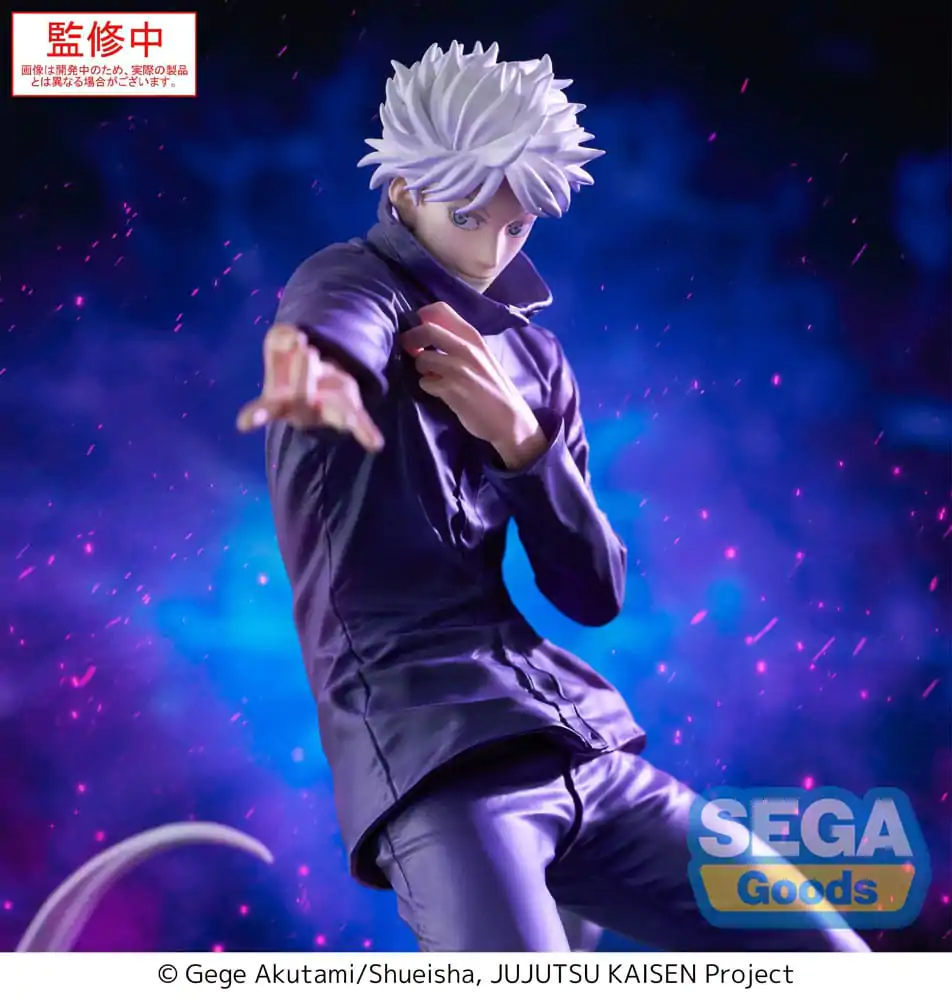 Jujutsu Kaisen Luminasta Satoru Gojo Hollow Purple (Kyoshiki Murasaki) PVC szobor figura 21 cm termékfotó