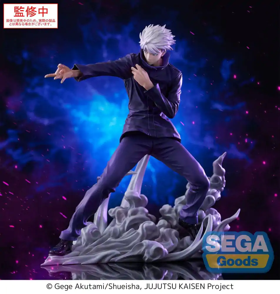 Jujutsu Kaisen Luminasta Satoru Gojo Hollow Purple (Kyoshiki Murasaki) PVC szobor figura 21 cm termékfotó