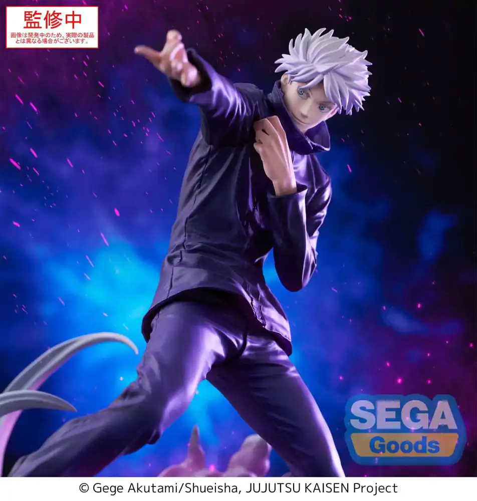 Jujutsu Kaisen Luminasta Satoru Gojo Hollow Purple (Kyoshiki Murasaki) PVC szobor figura 21 cm termékfotó