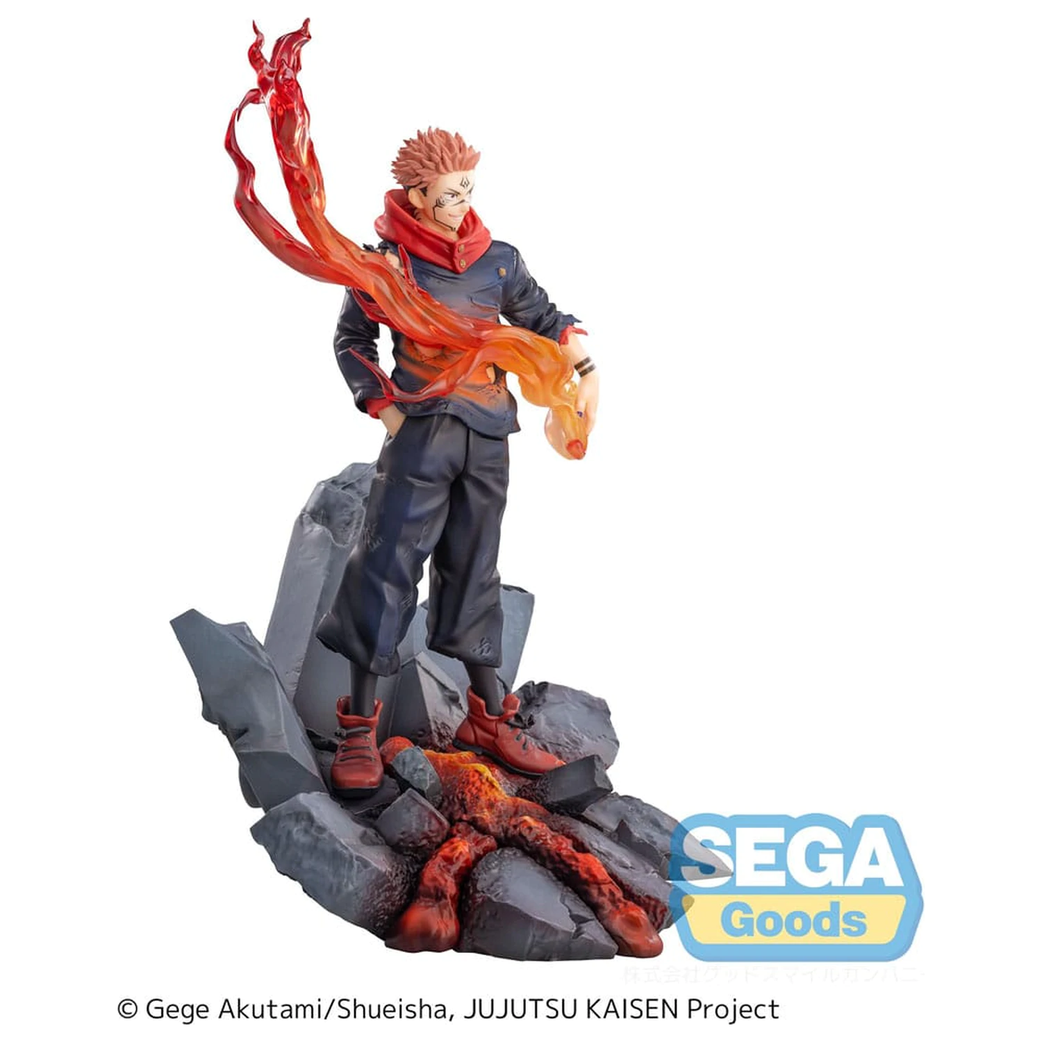 Jujutsu Kaisen Luminasta Sukuna Fuga PVC szobor figura 23 cm termékfotó