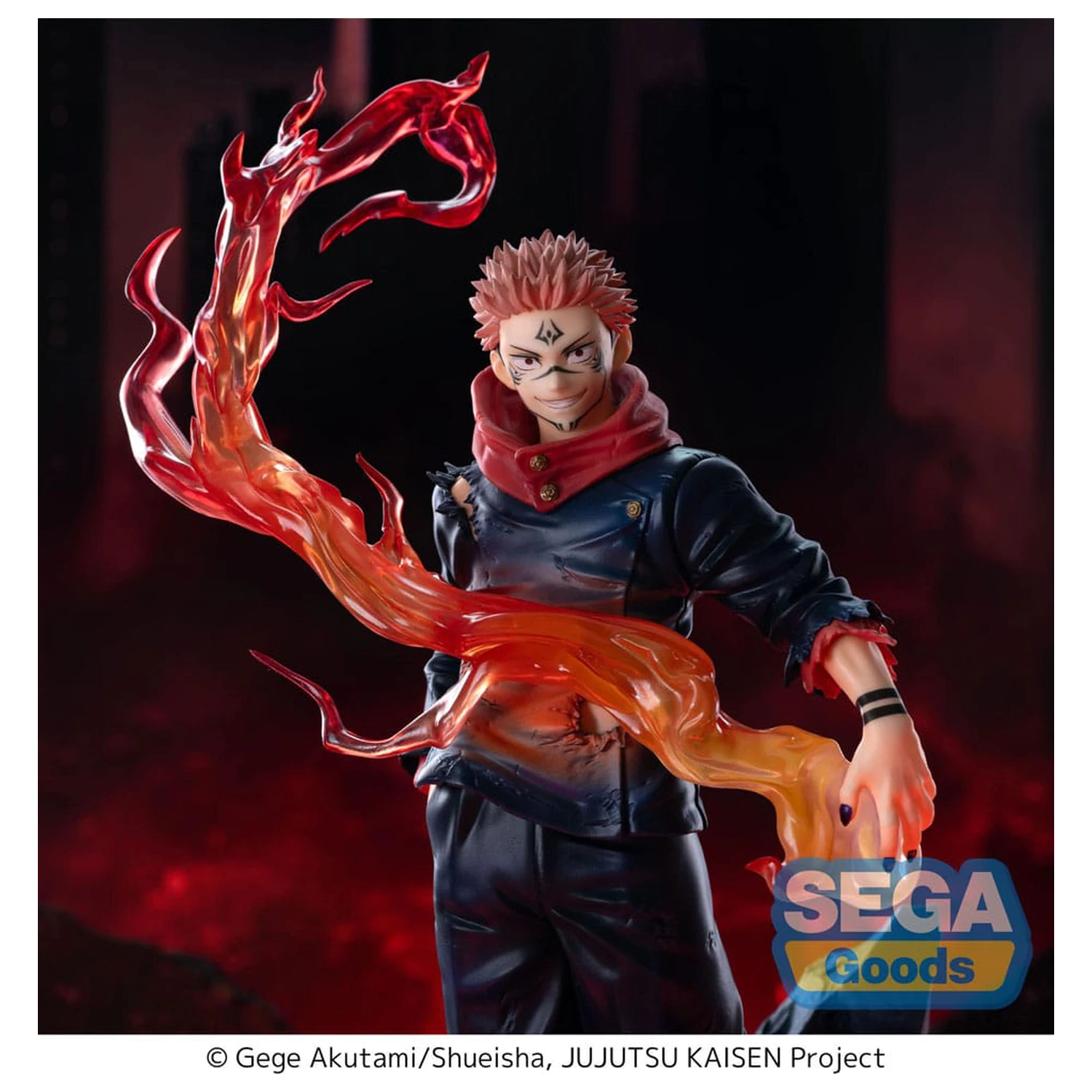 Jujutsu Kaisen Luminasta Sukuna Fuga PVC szobor figura 23 cm termékfotó