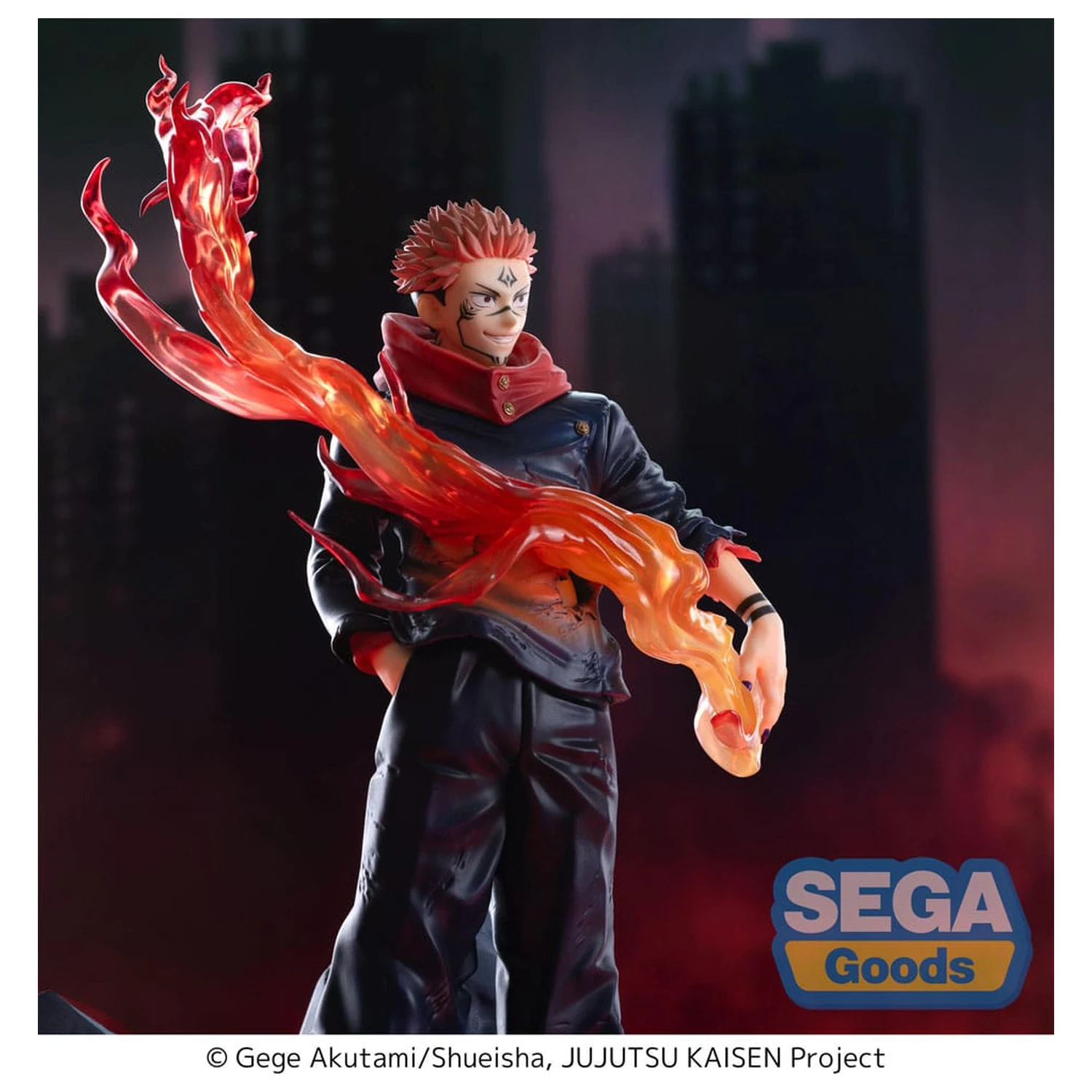 Jujutsu Kaisen Luminasta Sukuna Fuga PVC szobor figura 23 cm termékfotó