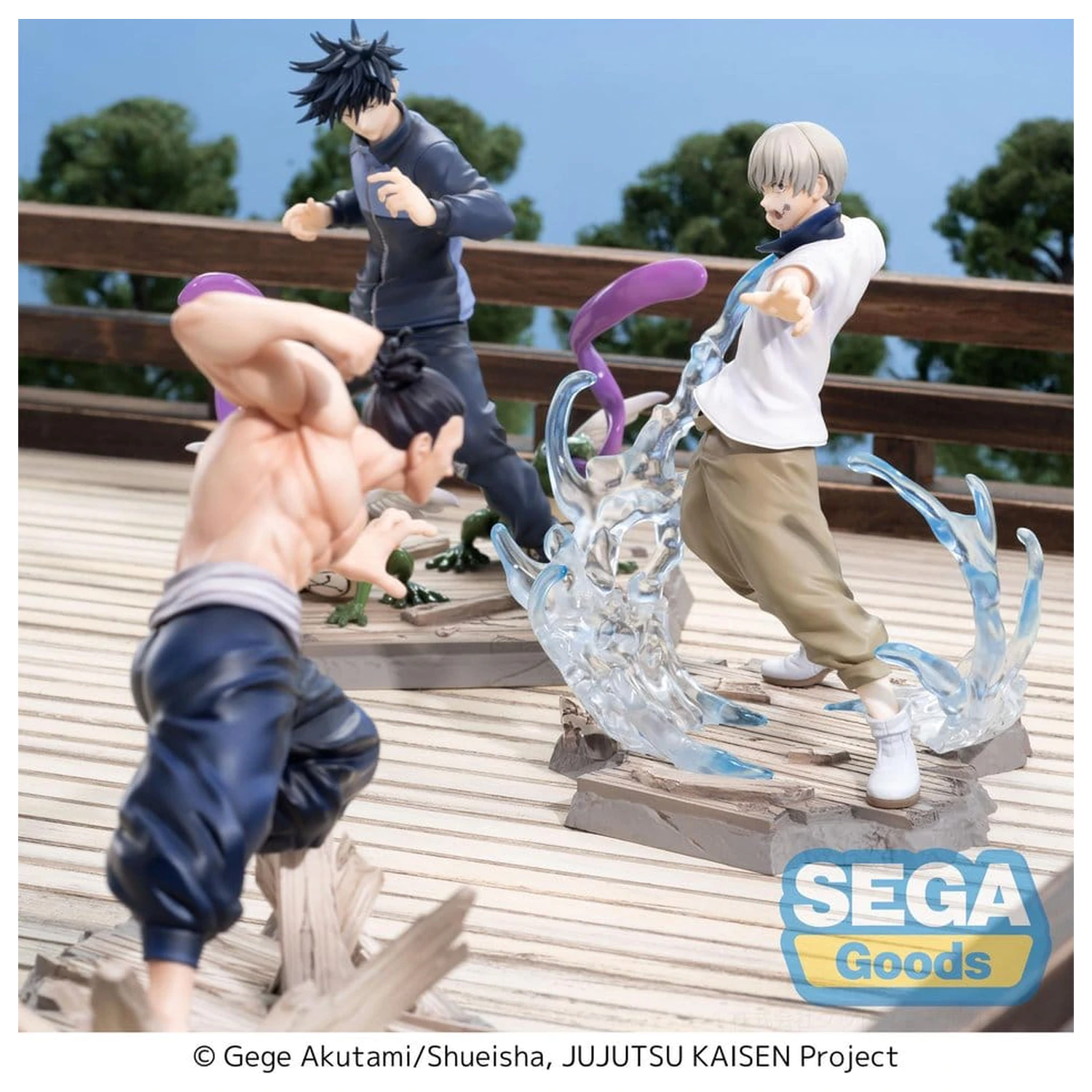 Jujutsu Kaisen Luminasta Toge Inumaki Brush-up Ver. PVC figura 16 cm termékfotó