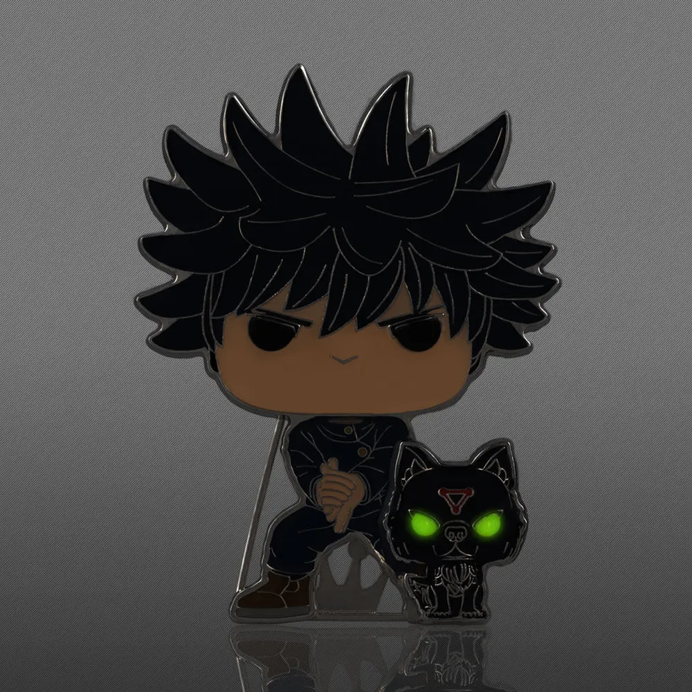Jujutsu Kaisen Megumi Fushiguro Big Enamel POP Pin 10cm termékfotó