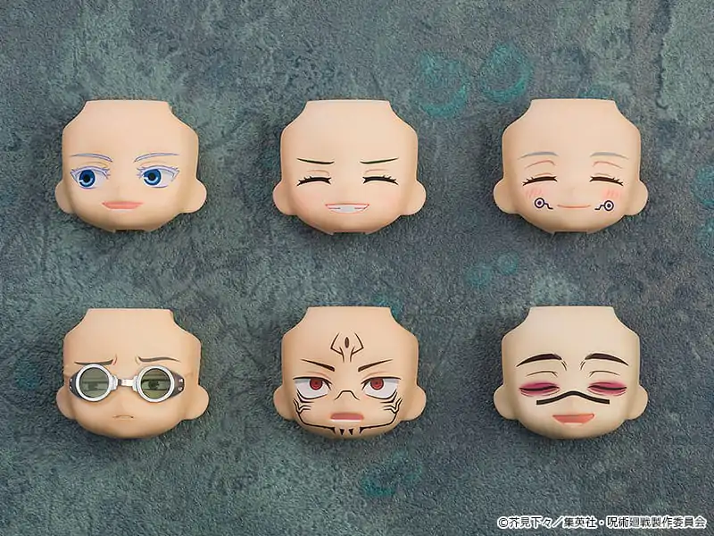 Jujutsu Kaisen Nendoroid More Decorative Parts for Nendoroid Figures Face Face Swap Jujutsu Kaisen 02 termékfotó