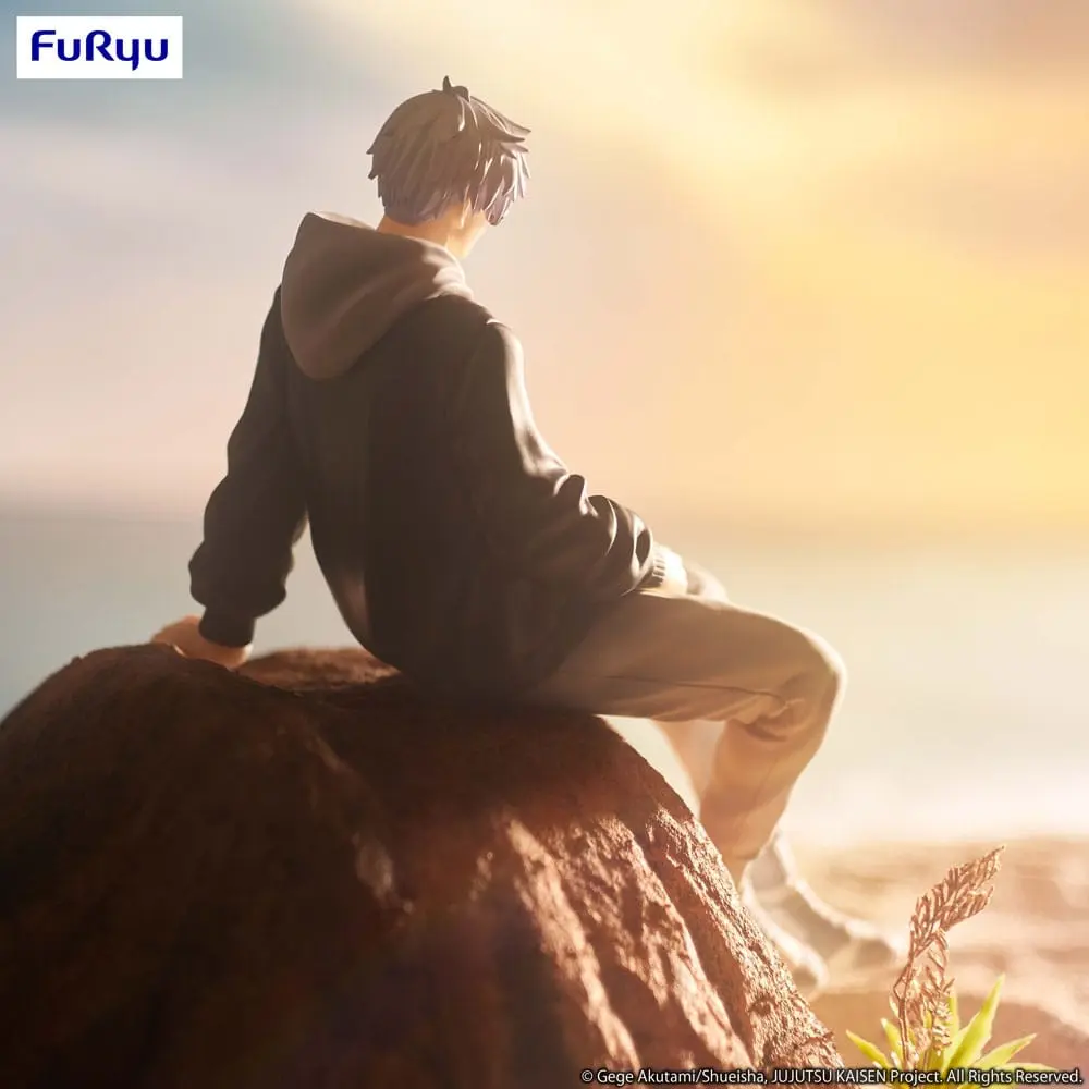 Jujutsu Kaisen Noodle Stopper Satoru Gojo Ending 2 Costume Ver. PVC szobor figura 15 cm termékfotó