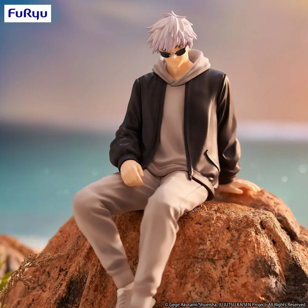 Jujutsu Kaisen Noodle Stopper Satoru Gojo Ending 2 Costume Ver. PVC szobor figura 15 cm termékfotó