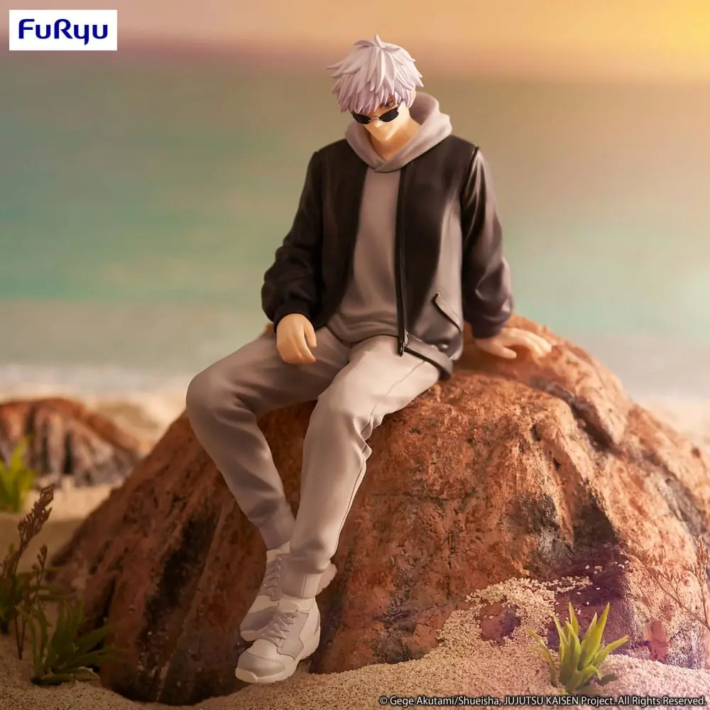 Jujutsu Kaisen Noodle Stopper Satoru Gojo Ending 2 Costume Ver. PVC szobor figura 15 cm termékfotó
