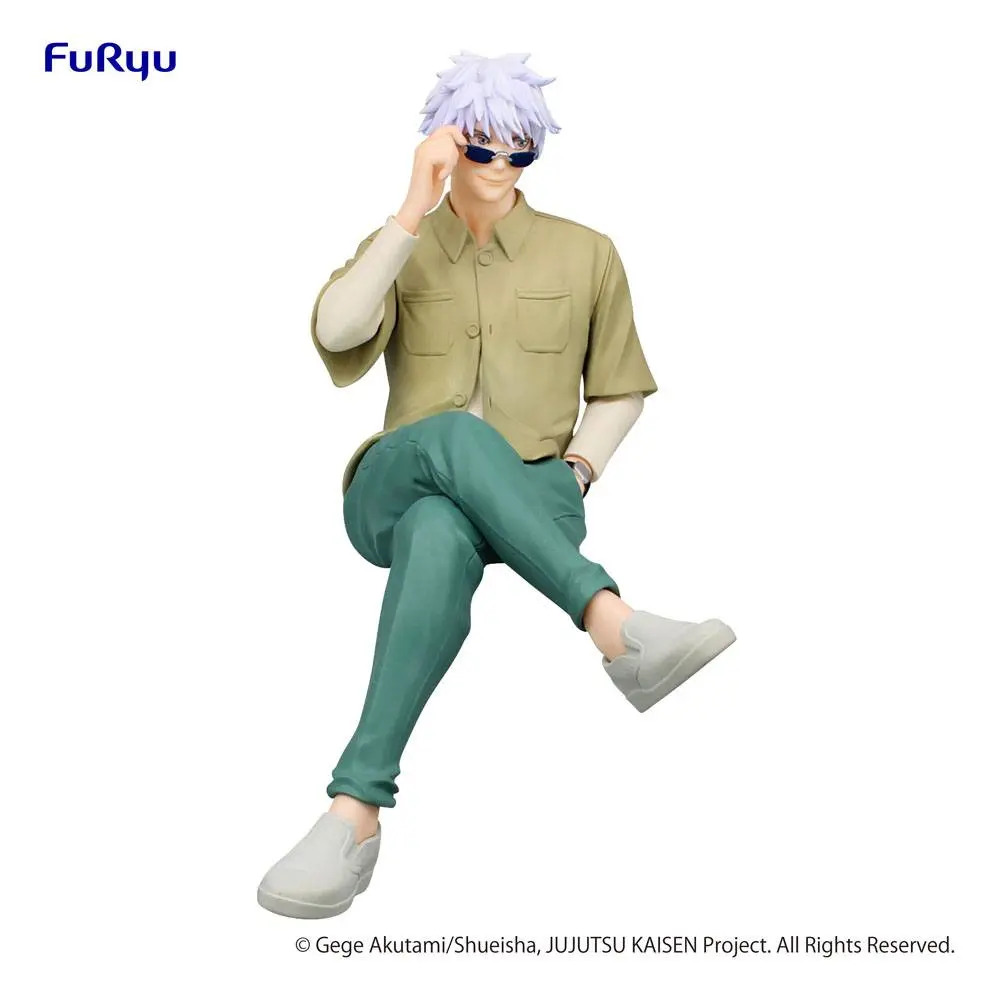 Jujutsu Kaisen Noodle Stopper Satoru Gojo Ending Costume Ver. PVC szobor figura 15 cm termékfotó